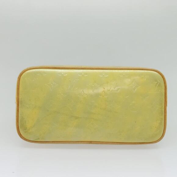 LOUIS VUITTON Monogram Vernis Houston Hand Bag Gris M91053 - Picture 9 of 12